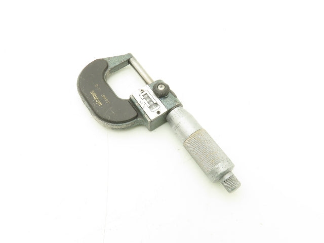 Mitutoyo 193-211 Mechanical Digit Counter Micrometer 0-1" Range Blue  LOT OF 2