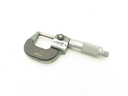 Mitutoyo 193-211 Mechanical Digit Counter Micrometer 0-1" Range Blue  LOT OF 2