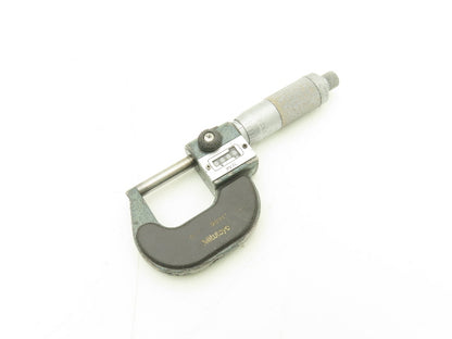 Mitutoyo 193-211 Mechanical Digit Counter Micrometer 0-1" Range Blue  LOT OF 2