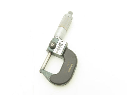 Mitutoyo 193-211 Mechanical Digit Counter Micrometer 0-1" Range Blue  LOT OF 2