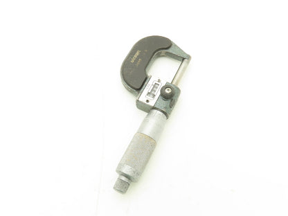 Mitutoyo 193-211 Mechanical Digit Counter Micrometer 0-1" Range Blue  LOT OF 2