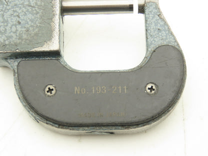 Mitutoyo 193-211 Mechanical Digit Counter Micrometer 0-1" Range No Case LOT OF 2