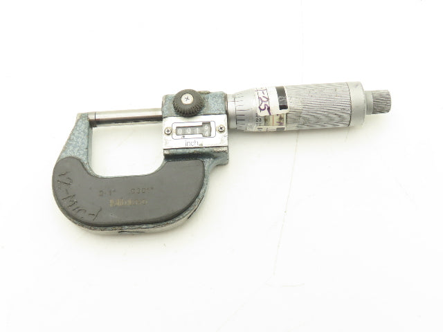 Mitutoyo 193-211 Mechanical Digit Counter Micrometer 0-1" Range No Case LOT OF 2
