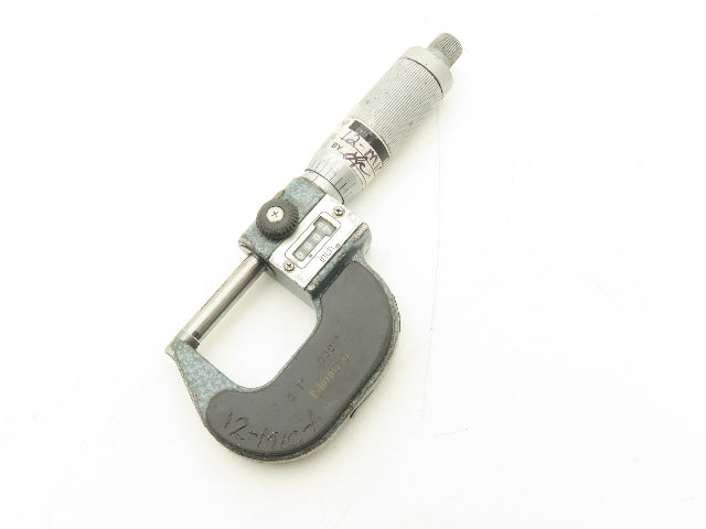 Mitutoyo 193-211 Mechanical Digit Counter Micrometer 0-1" Range No Case LOT OF 2