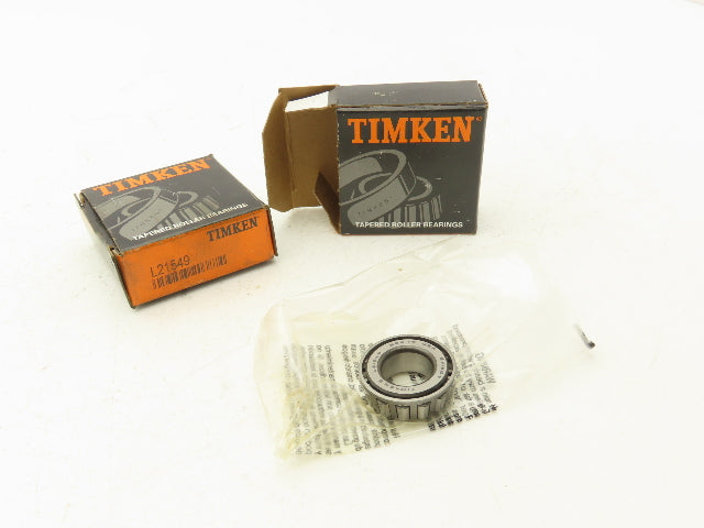 Timken L21549 Tapered Roller Bearing Cone .625" ID x .433" Width Lot of 2