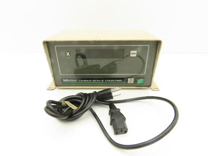 Mitutoyo AL-315L Absolute Linear Digital Scale Counter Display Module 120VAC