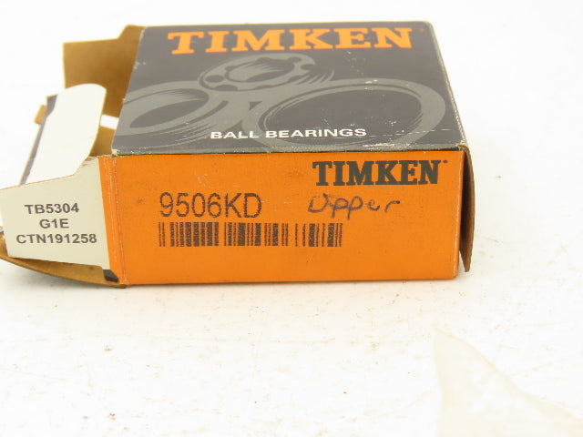 Timken 9506KD Timken Roller Bearing Shielded 1 Side 30mm ID x 52mm OD x 13mm W