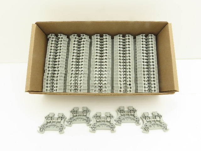 Allen Bradley 1492-J6 Terminal Blocks DIN Rail Mount 800V 6mm² Lot of 189