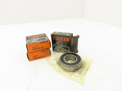 Timken 205PP Ball Bearing .25mm ID X 52mm OD x 15mm Width Lot of 3