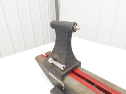 Bench Center Inspection Eccentricity Runout Tool 11-3/4" Swing 25-1/4" Bed