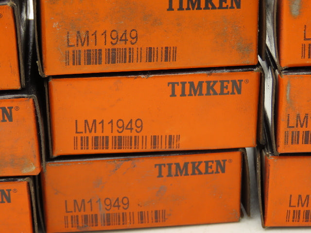 Timken LM11949 Timken Tapered Roller Bearing Cone .75" ID x .655" Wide Lot of 12