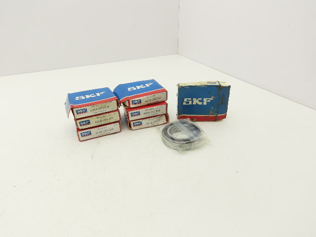 SKF 6008 2RSJEM Deep Groove Ball Bearing 40mm ID x 68mm OD x 15mm Width Lot of 7