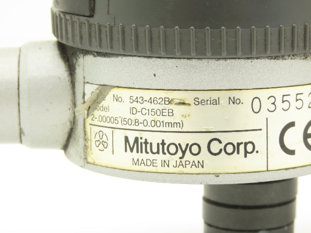 Mitutoyo 543-462B Absolute Digimatic Indicator Gage 0-2" Range 50mm .00005"