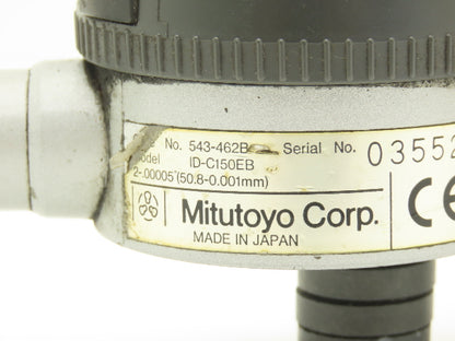 Mitutoyo 543-462B Absolute Digimatic Indicator Gage 0-2" Range 50mm .00005"
