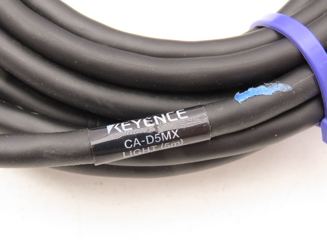 Keyence CA-D5MX Camera Illumination Cable 5m Lighting Muli Conductor