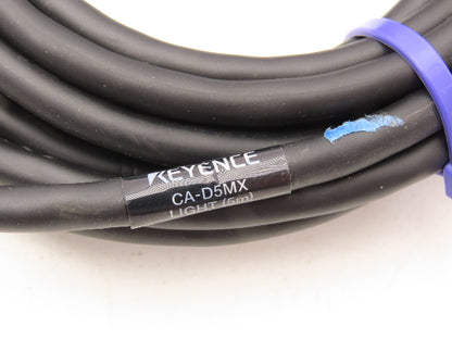 Keyence CA-D5MX Camera Illumination Cable 5m Lighting Muli Conductor