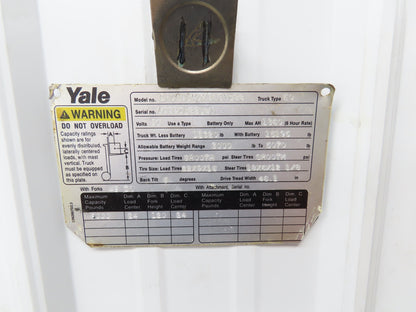 Yale 370401 Forklift Dual-Wheel Rear Steer Axle Assembly ERC080HDN36SV084