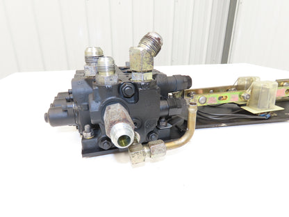 Yale Hydraulic 2-Spool 2 Lever Forklift Mast Control Valve Assembly Off ERC080