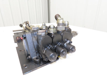 Yale Hydraulic 2-Spool 2 Lever Forklift Mast Control Valve Assembly Off ERC080