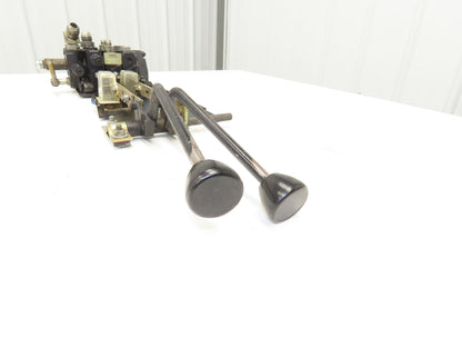 Yale Hydraulic 2-Spool 2 Lever Forklift Mast Control Valve Assembly Off ERC080