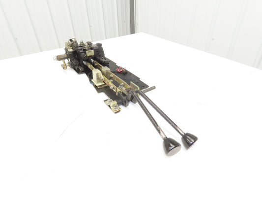 Yale Hydraulic 2-Spool 2 Lever Forklift Mast Control Valve Assembly Off ERC080