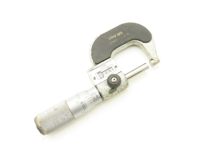 Mitutoyo 193-211 Mechanical Digit Micrometer 0-1" Range No Thimble  LOT OF 2
