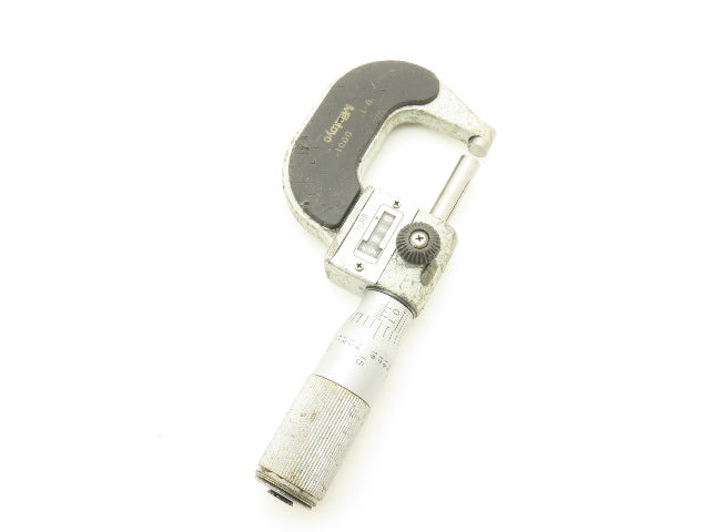 Mitutoyo 193-211 Mechanical Digit Micrometer 0-1" Range No Thimble  LOT OF 2