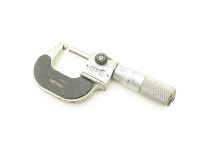 Mitutoyo 193-211 Mechanical Digit Micrometer 0-1" Range No Thimble  LOT OF 2