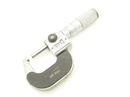 Mitutoyo 193-211 Mechanical Digit Micrometer 0-1" Range No Thimble  LOT OF 2