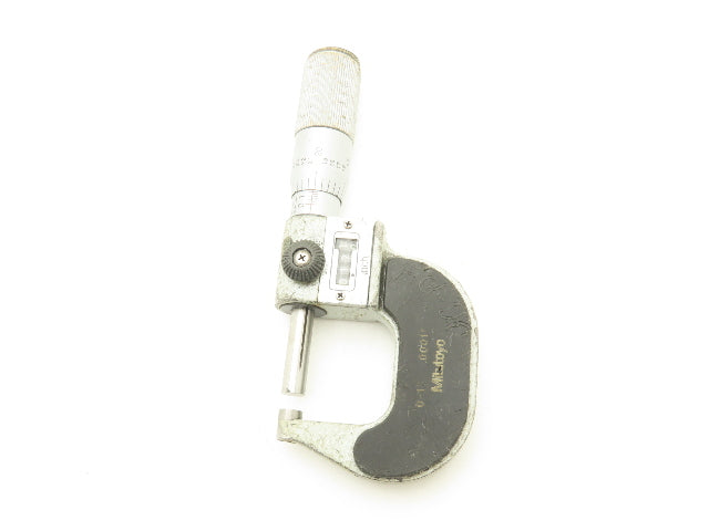 Mitutoyo 193-211 Mechanical Digit Micrometer 0-1" Range No Thimble  LOT OF 2
