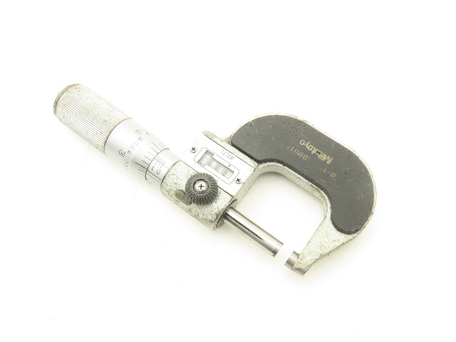 Mitutoyo 193-211 Mechanical Digit Micrometer 0-1" Range No Thimble  LOT OF 2