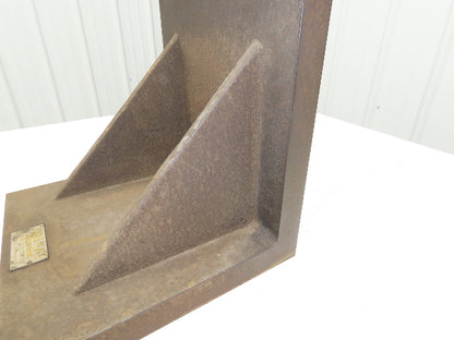 Machining Angle Plate Steel End Block 12"x 12"x 12" 90 Degree 107lbs