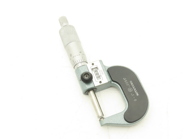 Mitutoyo 295-153 Mechanical Digit Counter Micrometer 0-1" Spherical Face Ratchet