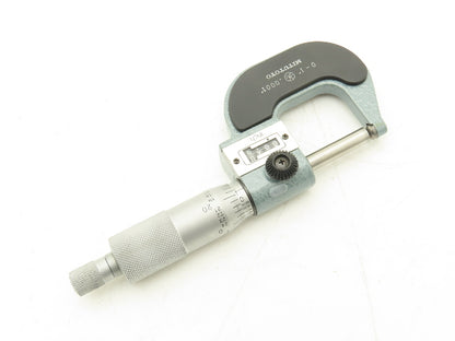 Mitutoyo 295-153 Mechanical Digit Counter Micrometer 0-1" Spherical Face Ratchet