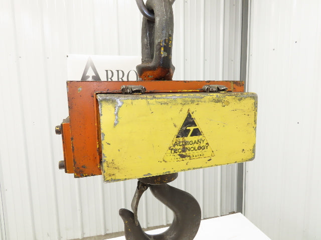 Allegany CM-20K Checkmate Crane Weight Scale Load Cell 20000 Lb 10 Ton