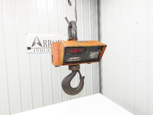 Allegany CM-20K Checkmate Crane Weight Scale Load Cell 20000 Lb 10 Ton
