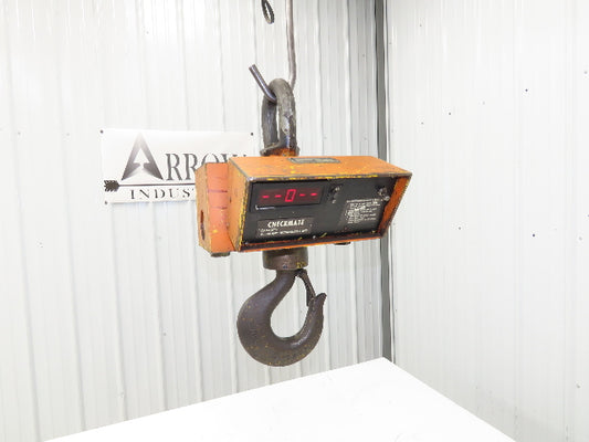 Allegany CM-20K Checkmate Crane Weight Scale Load Cell 20000 Lb 10 Ton