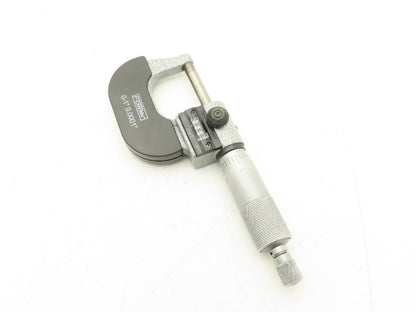 Fowler 52-224-001-1 Mechanical Digit Counter Micrometer 0-1" Ratchet Stop
