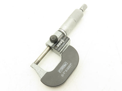 Fowler 52-224-001-1 Mechanical Digit Counter Micrometer 0-1" Ratchet Stop