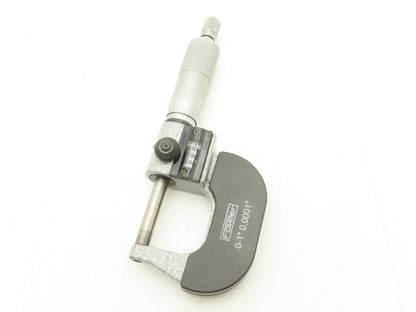 Fowler 52-224-001-1 Mechanical Digit Counter Micrometer 0-1" Ratchet Stop