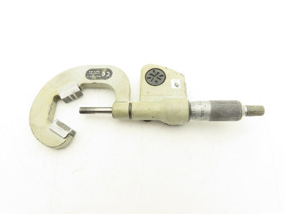 Mitutoyo 314-353-10 Digital V-Anvil Micrometer 1"-1.6" Range 3-Flute SPC Data