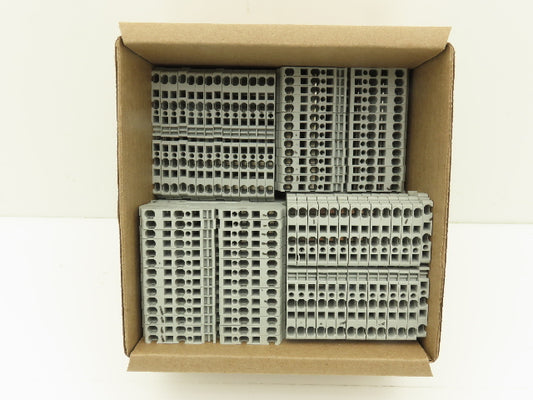 Allen Bradley 1492-L3Q IEC Terminal Block 4 Position 5.1x79x31.3mm Lot of 94
