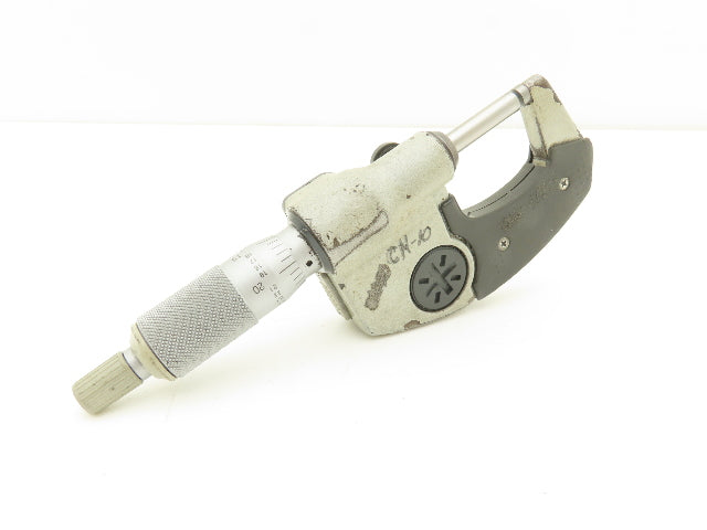 Mitutoyo 293-330 Digimatic Outside Micrometer 0-1" 25mm Ratchet Stop SPC Data