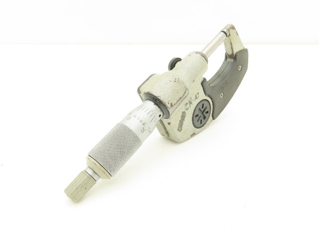 Mitutoyo 293-330 Digimatic Outside Micrometer 0-1" 25mm Ratchet Stop SPC Data