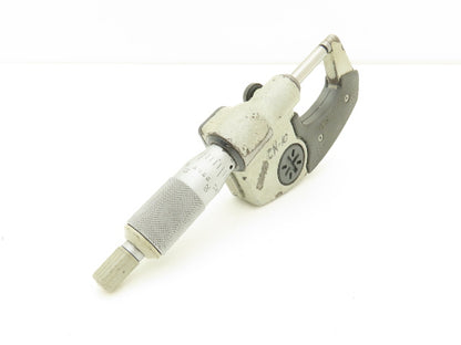 Mitutoyo 293-330 Digimatic Outside Micrometer 0-1" 25mm Ratchet Stop SPC Data