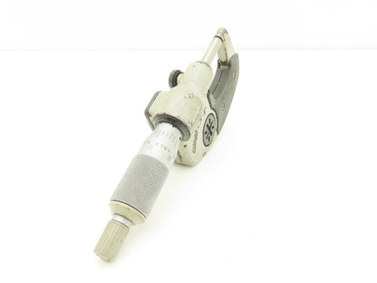 Mitutoyo 293-330 Digimatic Outside Micrometer 0-1" 25mm Ratchet Stop SPC Data