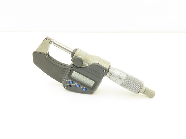 Mitutoyo 293-330 Digimatic Outside Micrometer 0-1" 25mm Ratchet Stop SPC Data