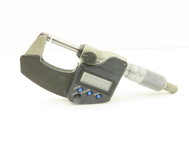 Mitutoyo 293-330 Digimatic Outside Micrometer 0-1" 25mm Ratchet Stop SPC Data