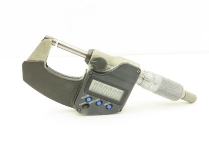 Mitutoyo 293-330 Digimatic Outside Micrometer 0-1" 25mm Ratchet Stop SPC Data