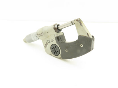Mitutoyo 293-330 Digimatic Outside Micrometer 0-1" 25mm Ratchet Stop SPC Data